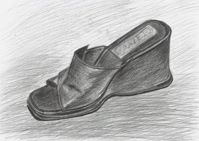 Рисунок ботинка
