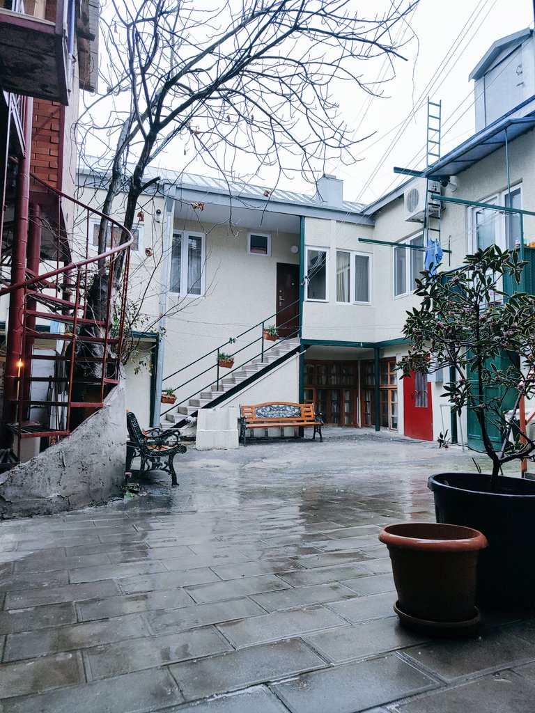 Дождь в Тбилиси
