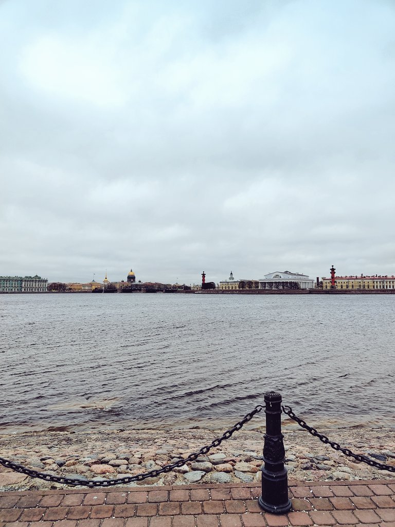 Петербург, Нева, холодно